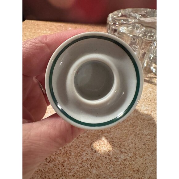 Vintage Noël Porcelle Pair of Candleholders – Designed by Don Schreckengost (197 - Picture 10 of 10